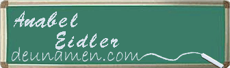 Anabel Eidler Visitenkarte